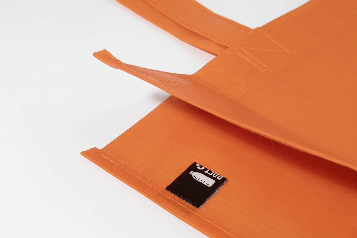 RPET Einkaufstasche Laster, orange – Bild 3