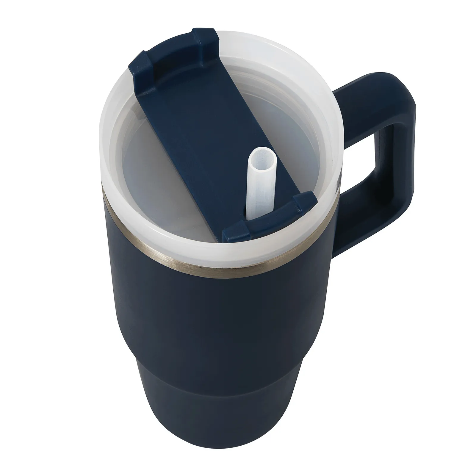 DRINK DELUXE - Vakuum-Isolierbecher, marineblau – Bild 6
