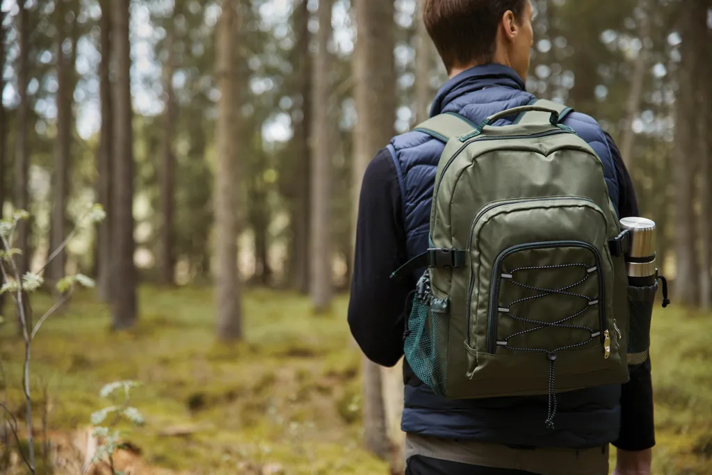 VINGA Parks Kühl-Rucksack, grün – Bild 9