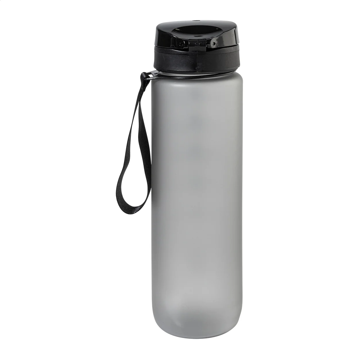 RPET Flasche mit Motivationsanzeige Sipcount, schwarz – Bild 4