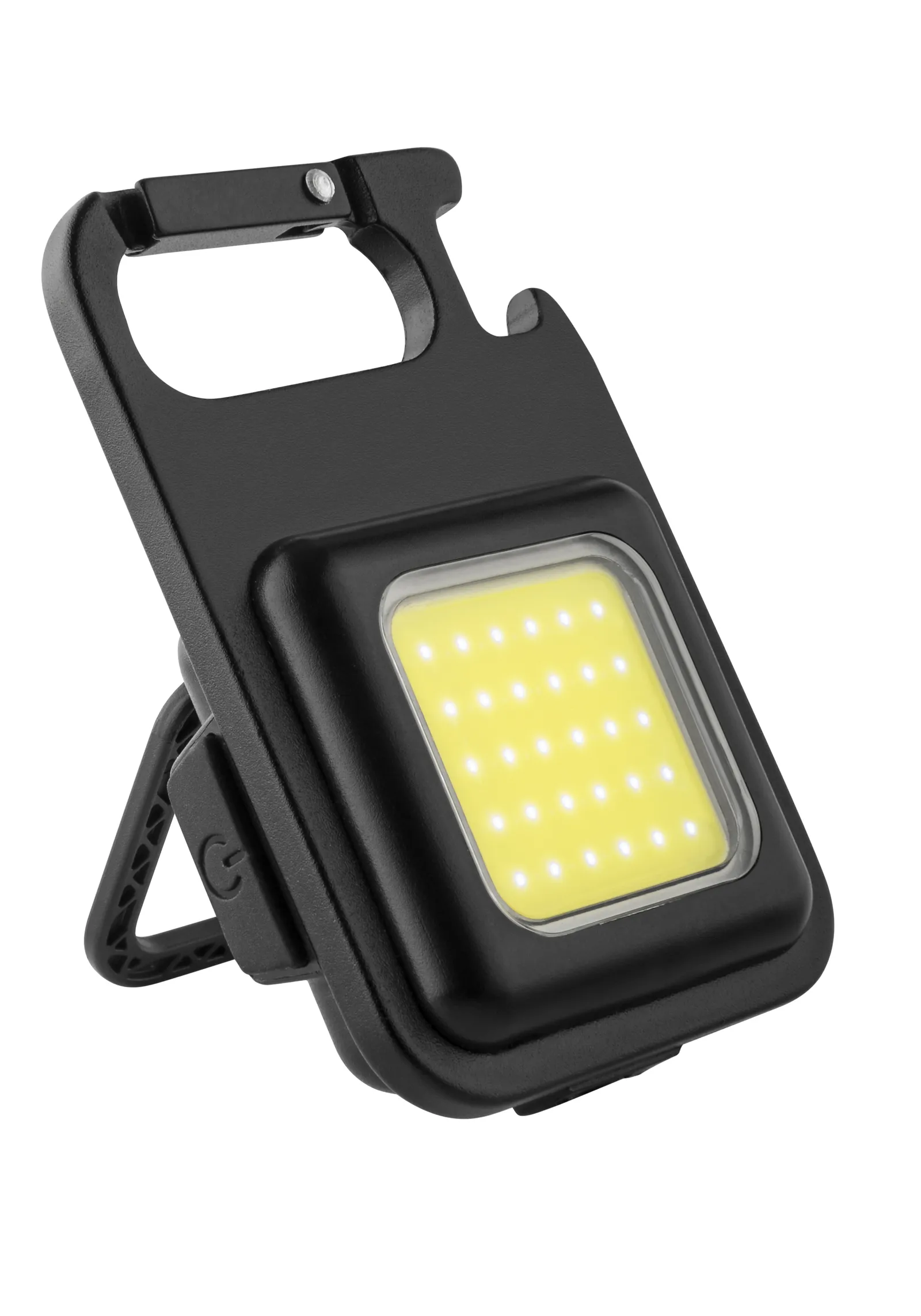 LED MegaBeam Lampe "MiniSquareLightReCharge" schwarz