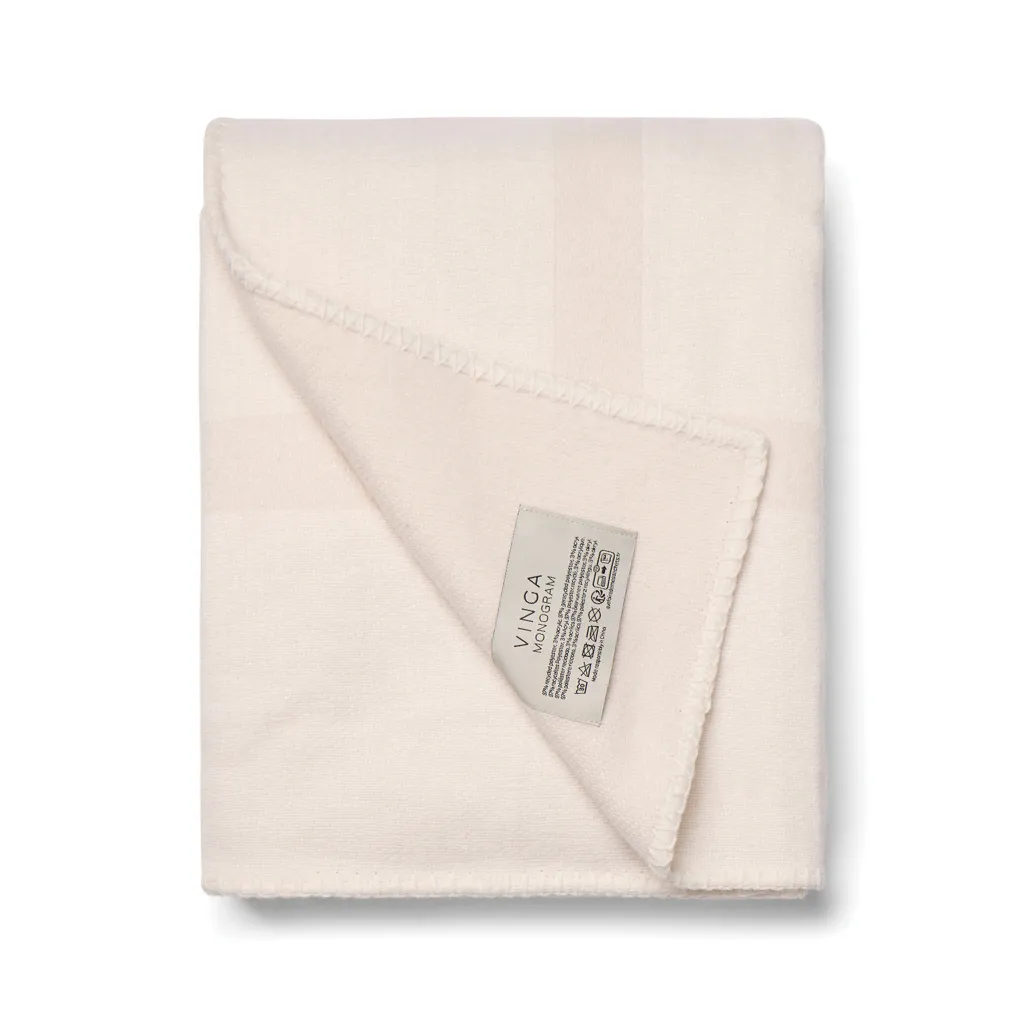 VINGA Monogram GRS Decke, off white – Bild 3