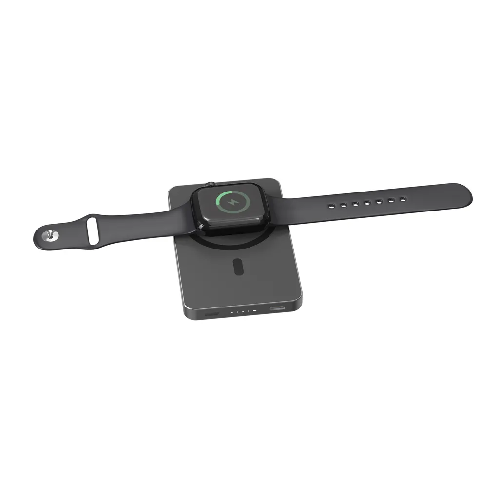 Urban Vitamin Marin 5.000mAh magnet. 15W Wireless Powerbank, schwarz – Bild 10