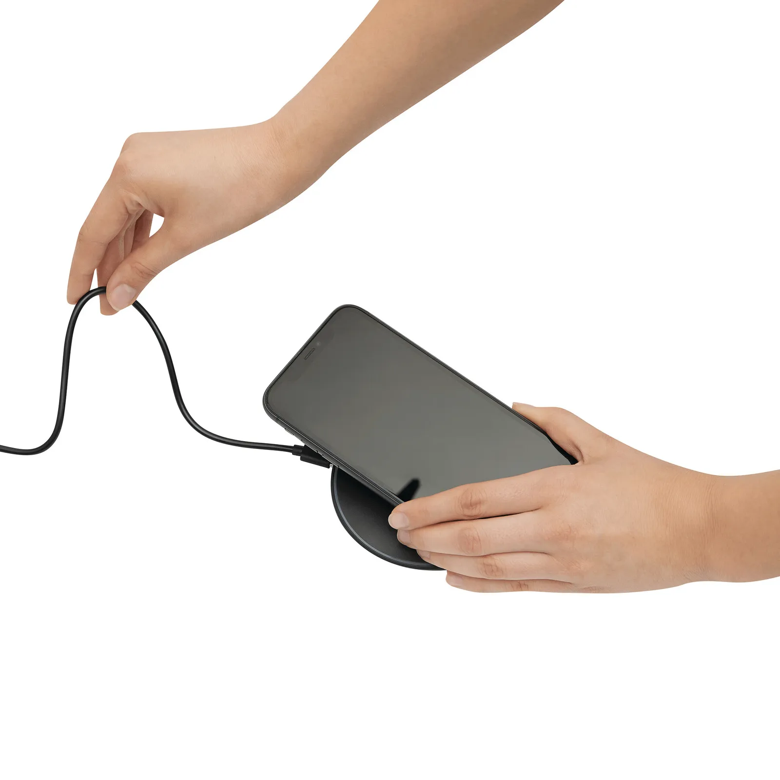 CHARGE FAST - Induktive Ladestation, schwarz – Bild 7
