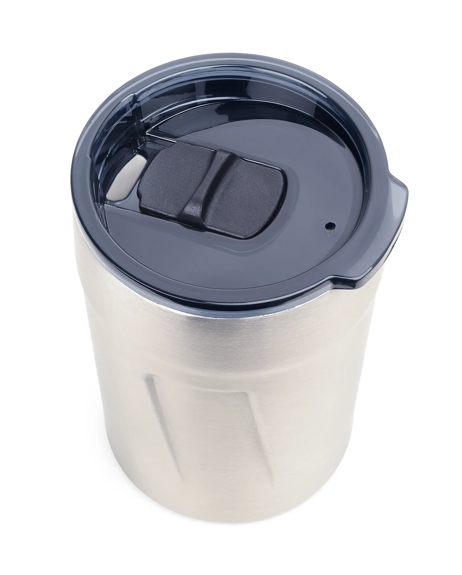 Thermobecher ESPRESSO DOPPIO, silberfarben – Bild 3