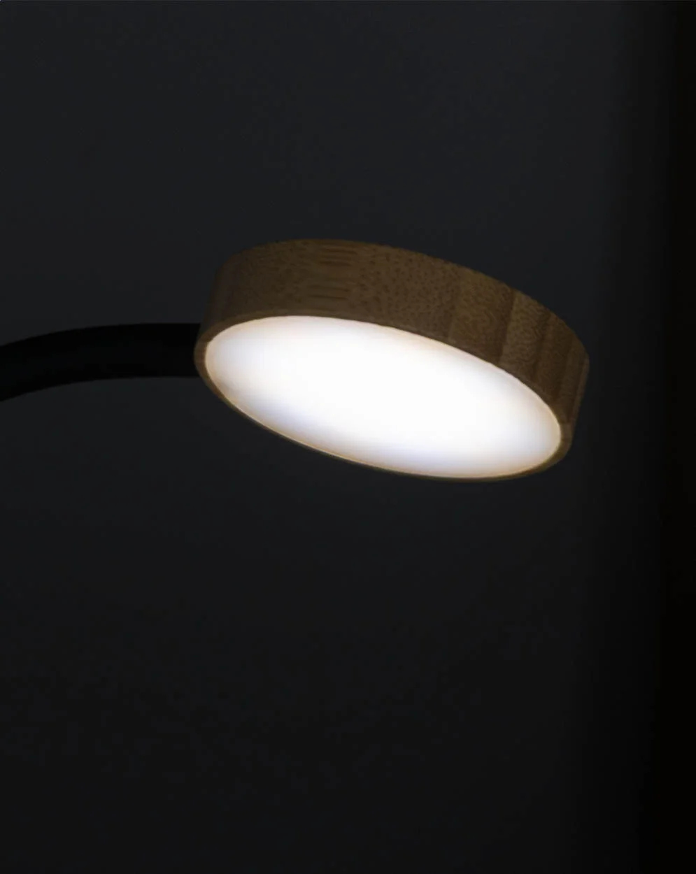 Tassenwärmer-Tischlampe SipLight, natur, schwarz – Bild 5