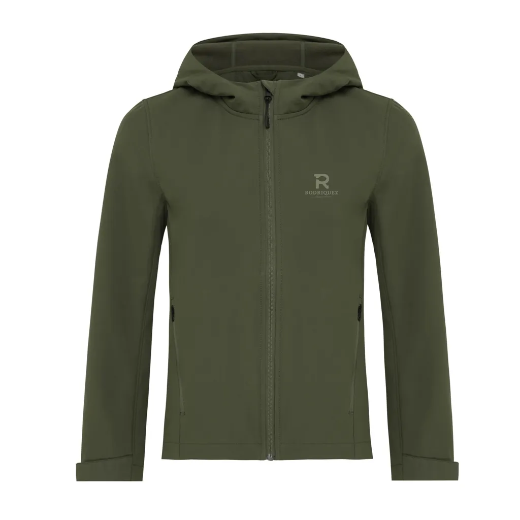 IQONIQ Makalu Damen Softshelljacke aus recyceltem Polyester, khaki – Bild 3