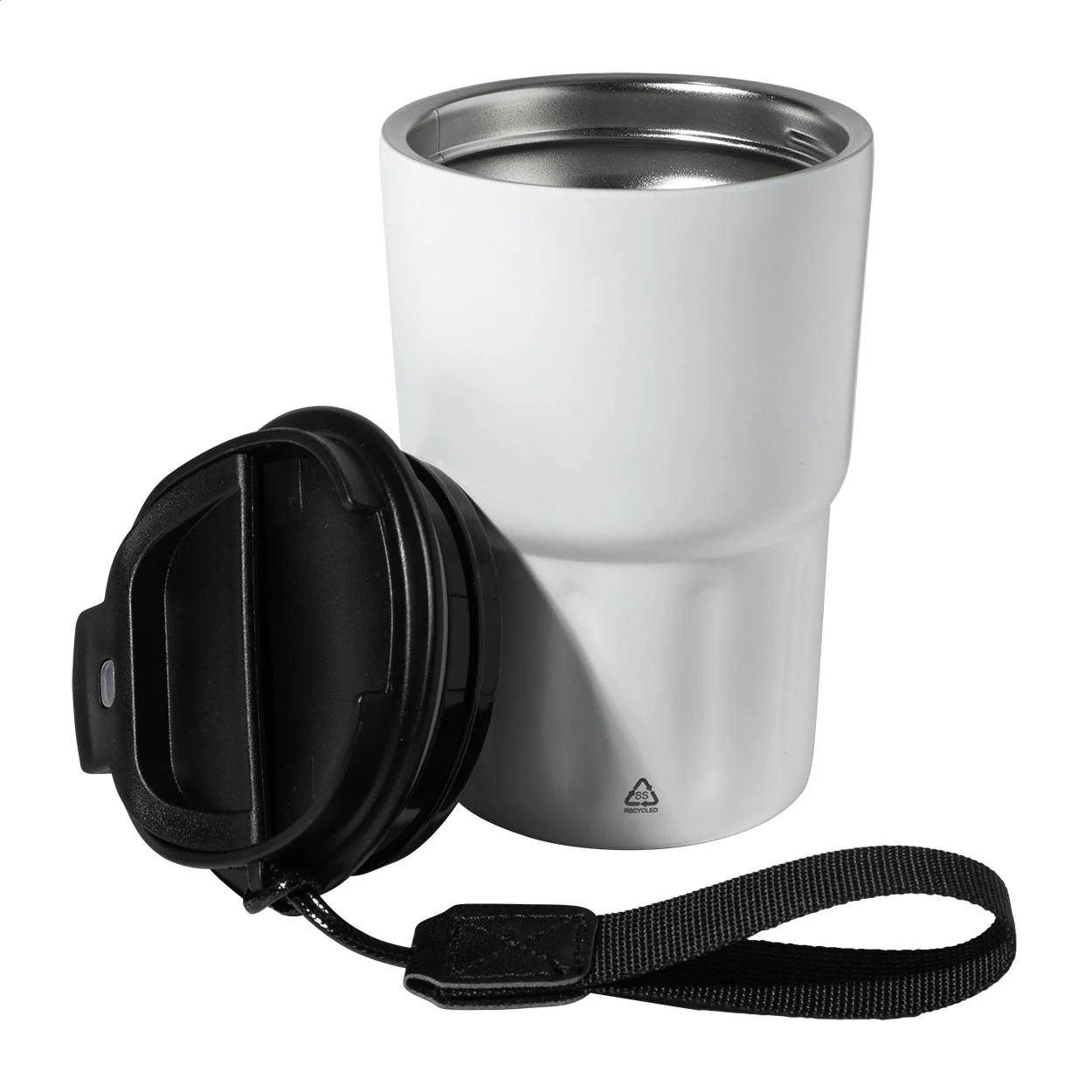 RSS Thermobecher Aricha, weiß – Bild 3