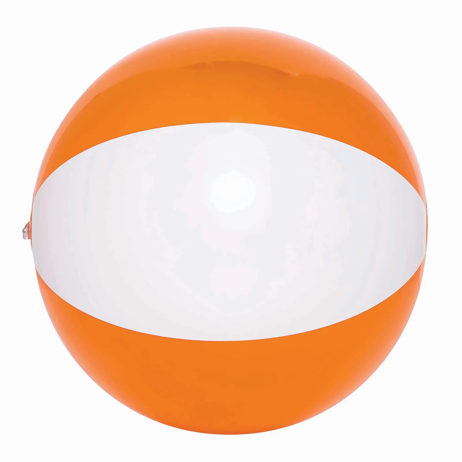 OCEAN - Strandball, transparent orange, weiß – Bild 2