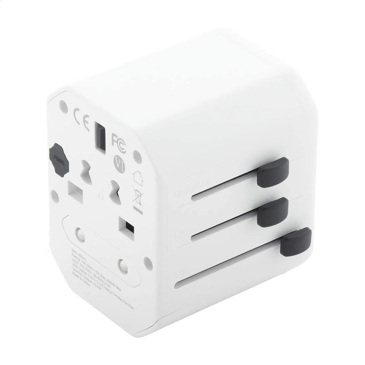 Reiseadapter Jetsetter, weiß – Bild 4