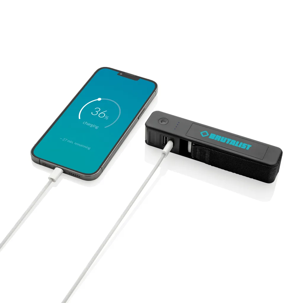 Swiss Peak 5-in-1-Kofferwaage mit Powerbank und Taschenlampe, schwarz – Bild 11