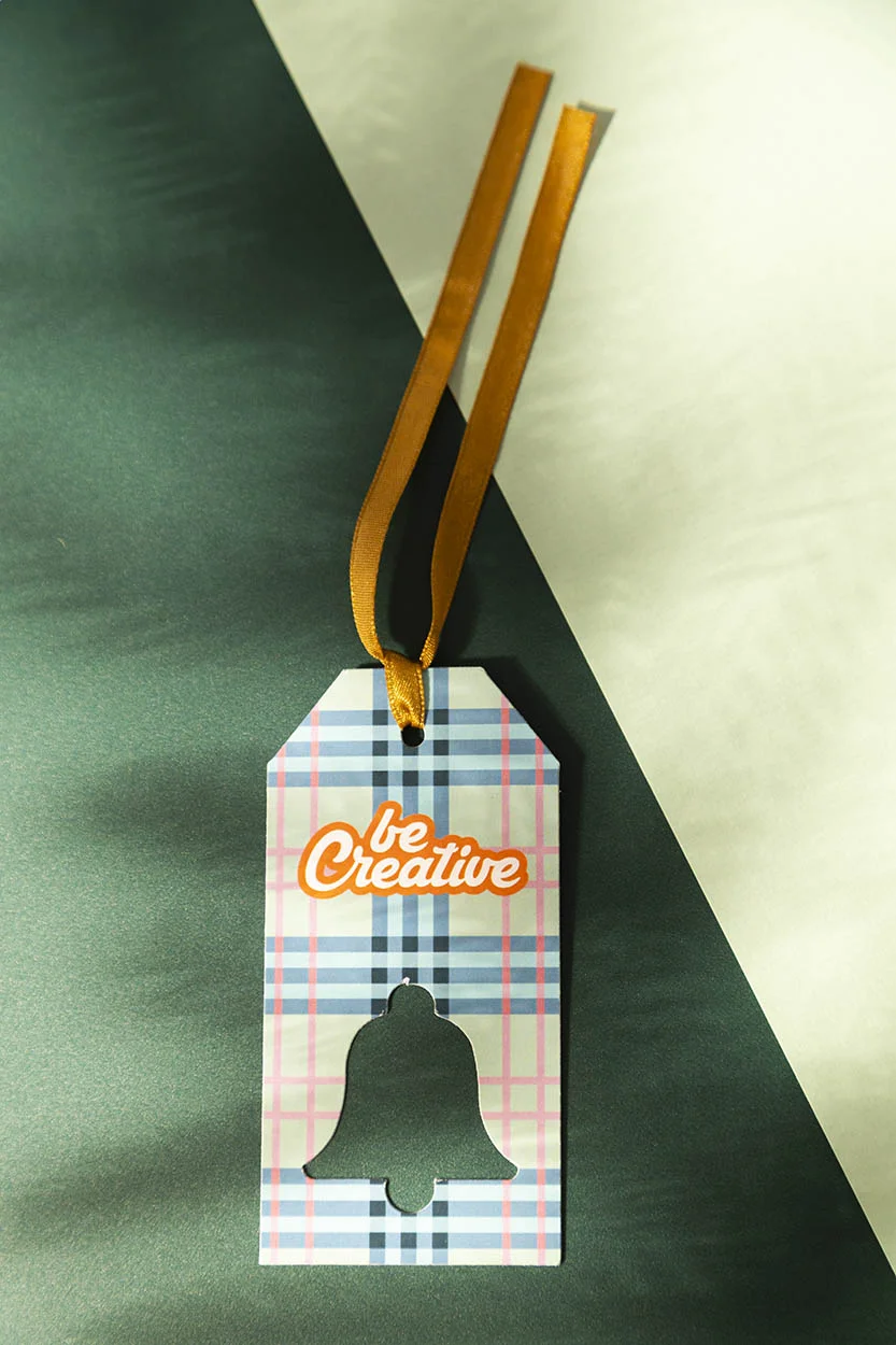 Geschenkanhänger PrinTag Plus, Stern, weiß – Bild 5