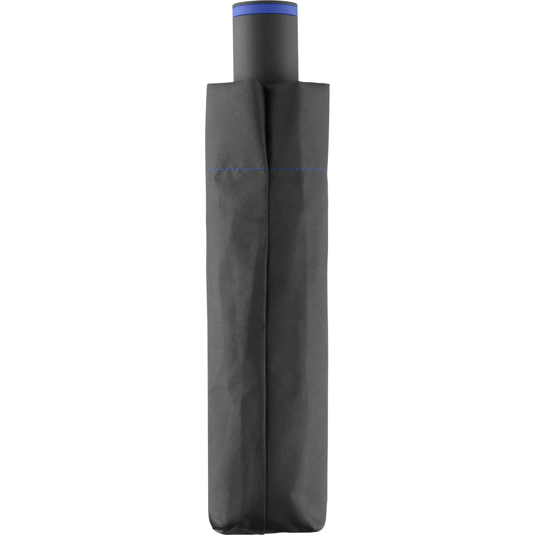 Taschenschirm FARE® Mini Style, schwarz-euroblau – Bild 2