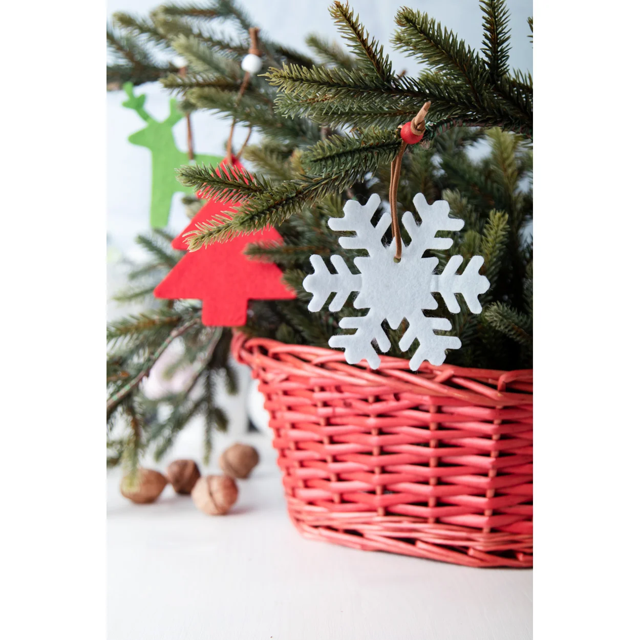 Weihnachtsfiguren - Schneeflocke Yamra, weiß – Bild 7