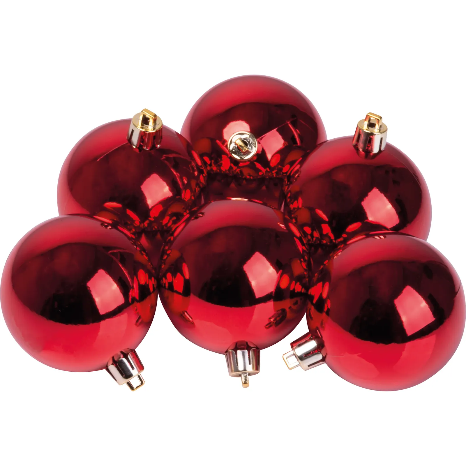 Christbaumkugelset Lillehammer, rot – Bild 2