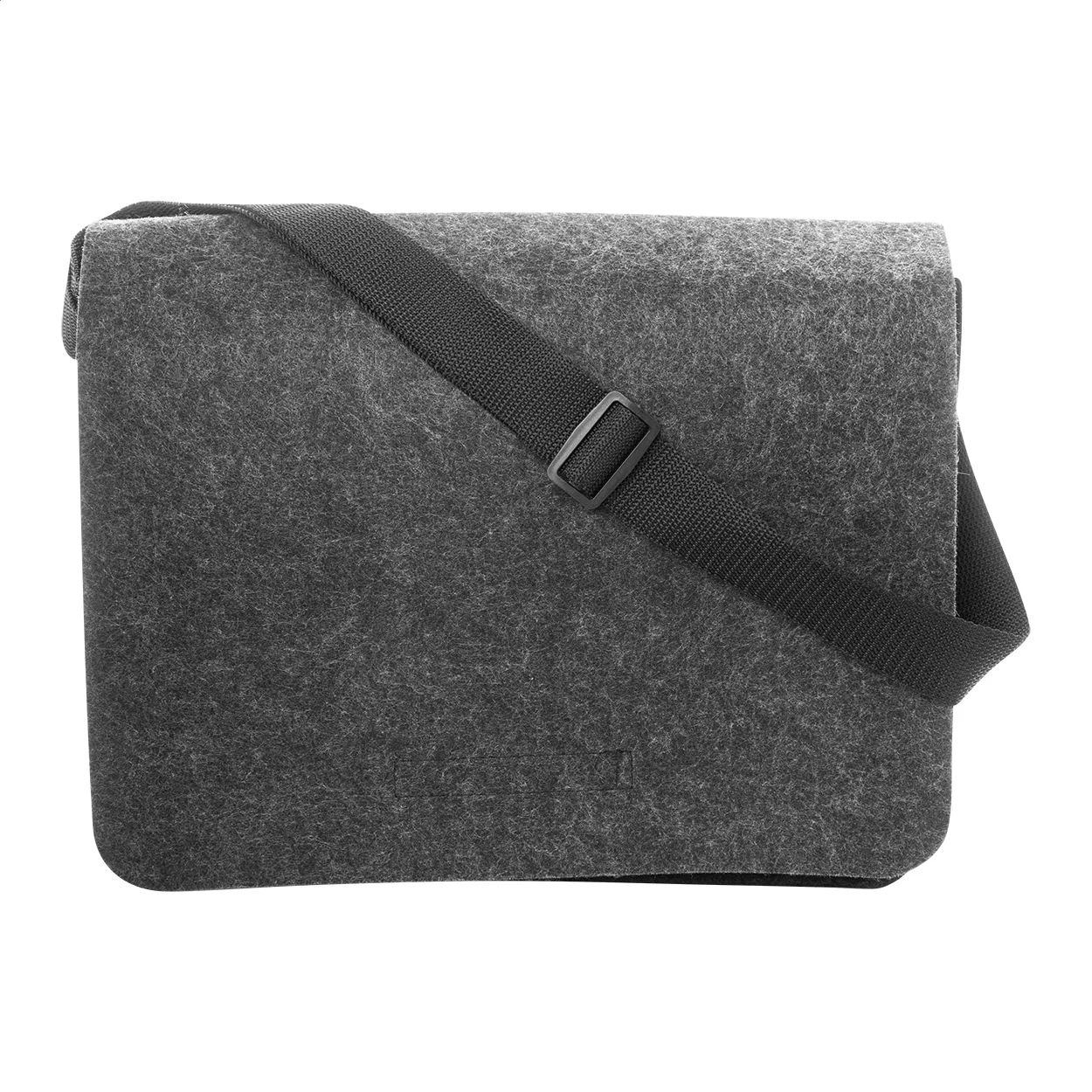 Umschlagtasche Refelt Courier aus RPET-Filz, dunkelgrau – Bild 2
