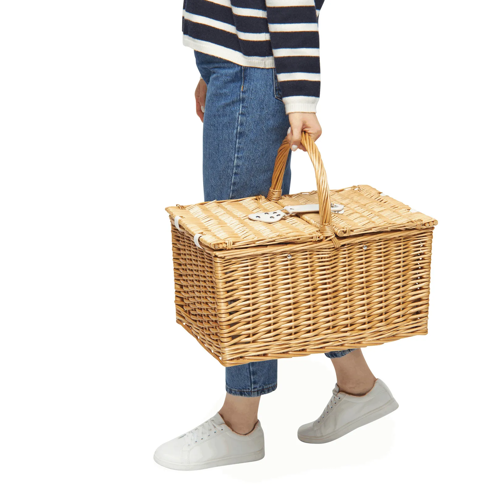 STANLEY PARK - Weiden-Picknickkorb braun, braun – Bild 10
