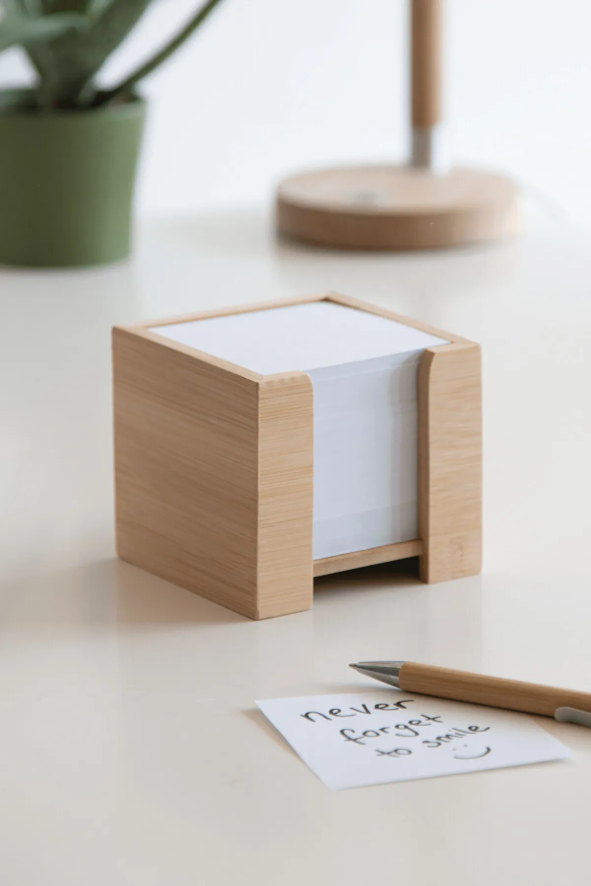 NEVER FORGET BAMBOO - Zettelbox braun, braun – Bild 9