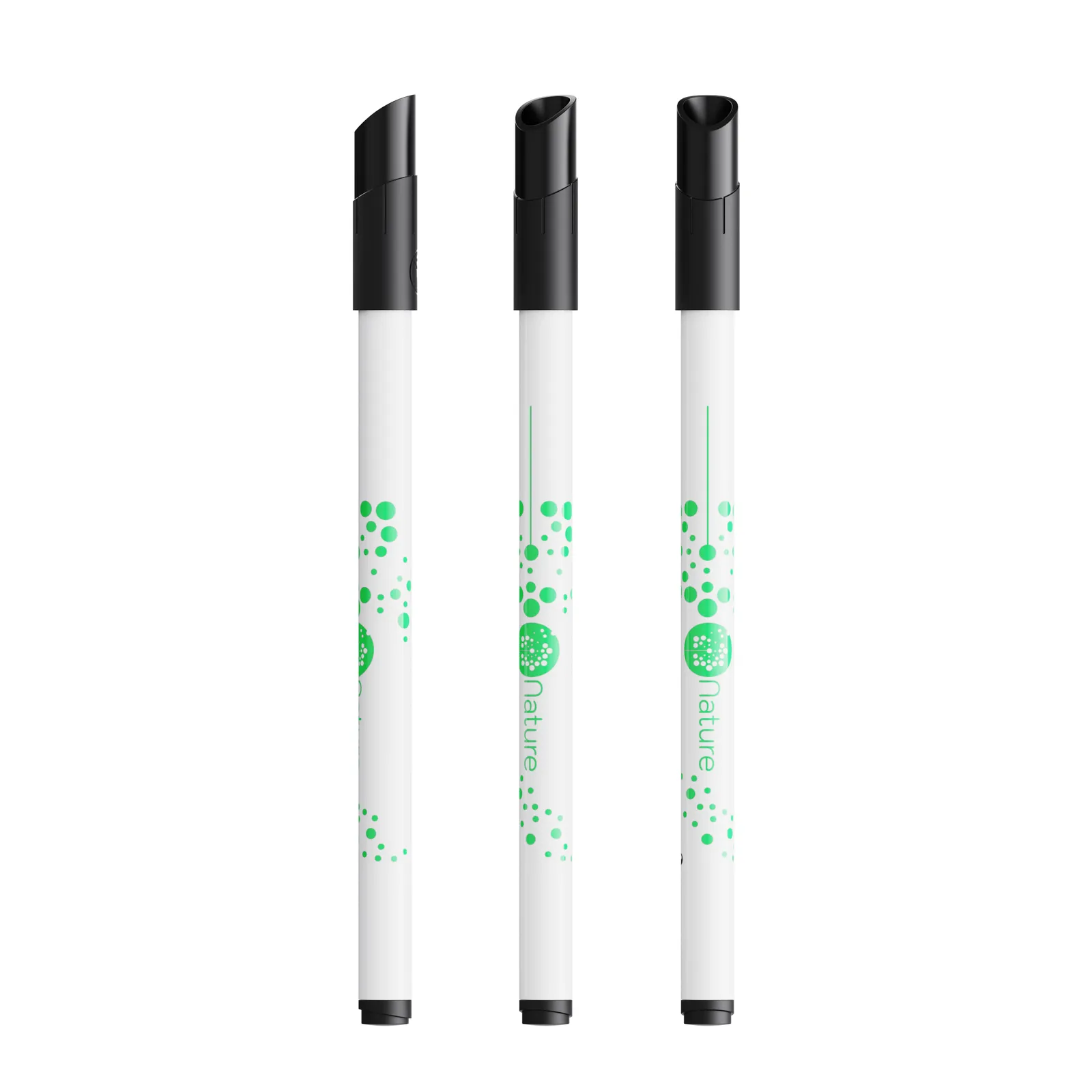 BIC® Velleda® White Board Marker Fine, Weiß / Schwarz / Schwarze Tinte – Bild 2