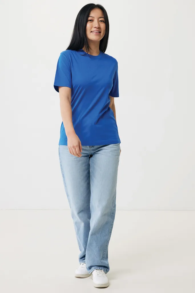 IQONIQ Sierra Lightweight T-Shirt aus recycelter Baumwolle, Königsblau – Bild 4