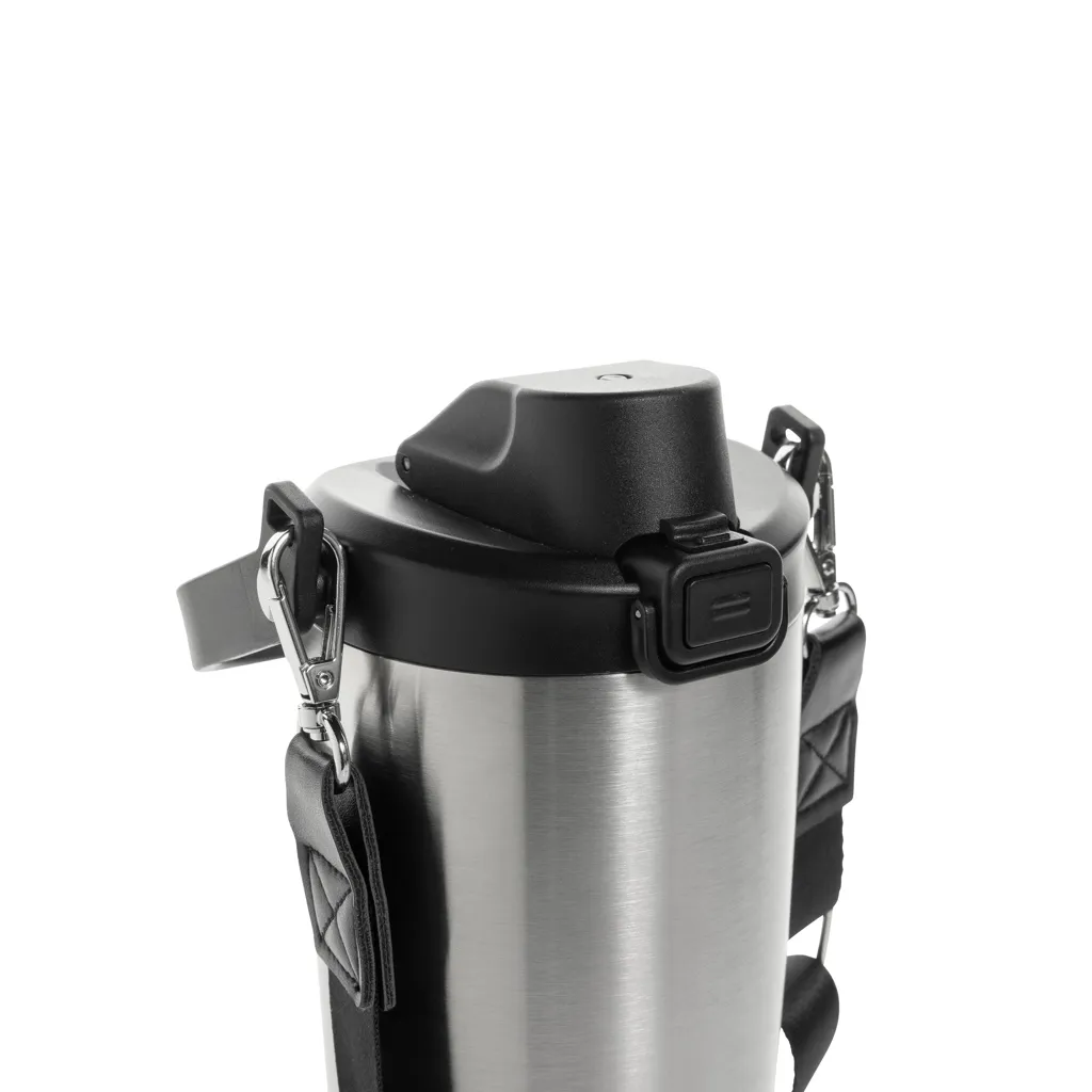 Avira Ayala Crossbody Duosip Becher aus RCS rec. Stahl, silber – Bild 6