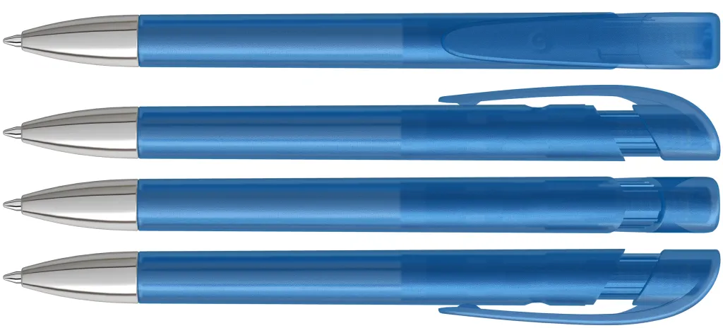 YES frozen SI Druckkugelschreiber hellblau, hellblau – Bild 2