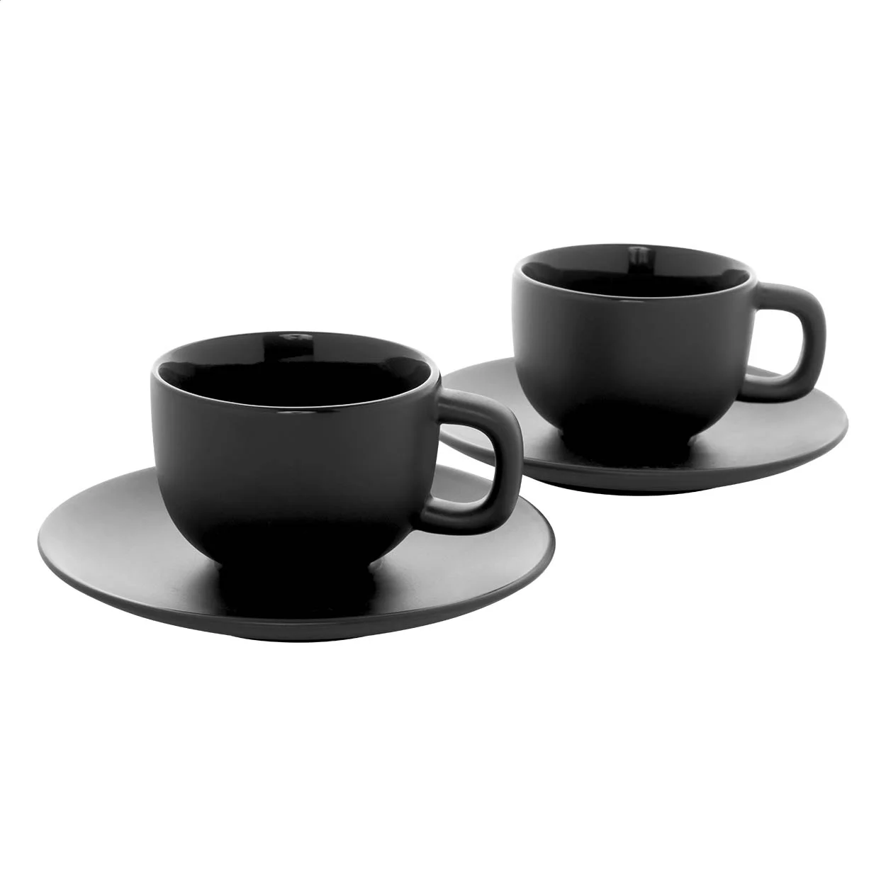 Cappuccinotassenset Caturra Plus, schwarz – Bild 2