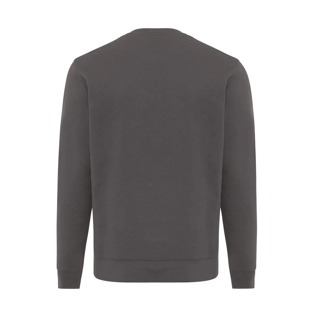 IQONIQ Etosha Lightweight Sweater aus recycelter Baumwolle, anthrazit – Bild 2