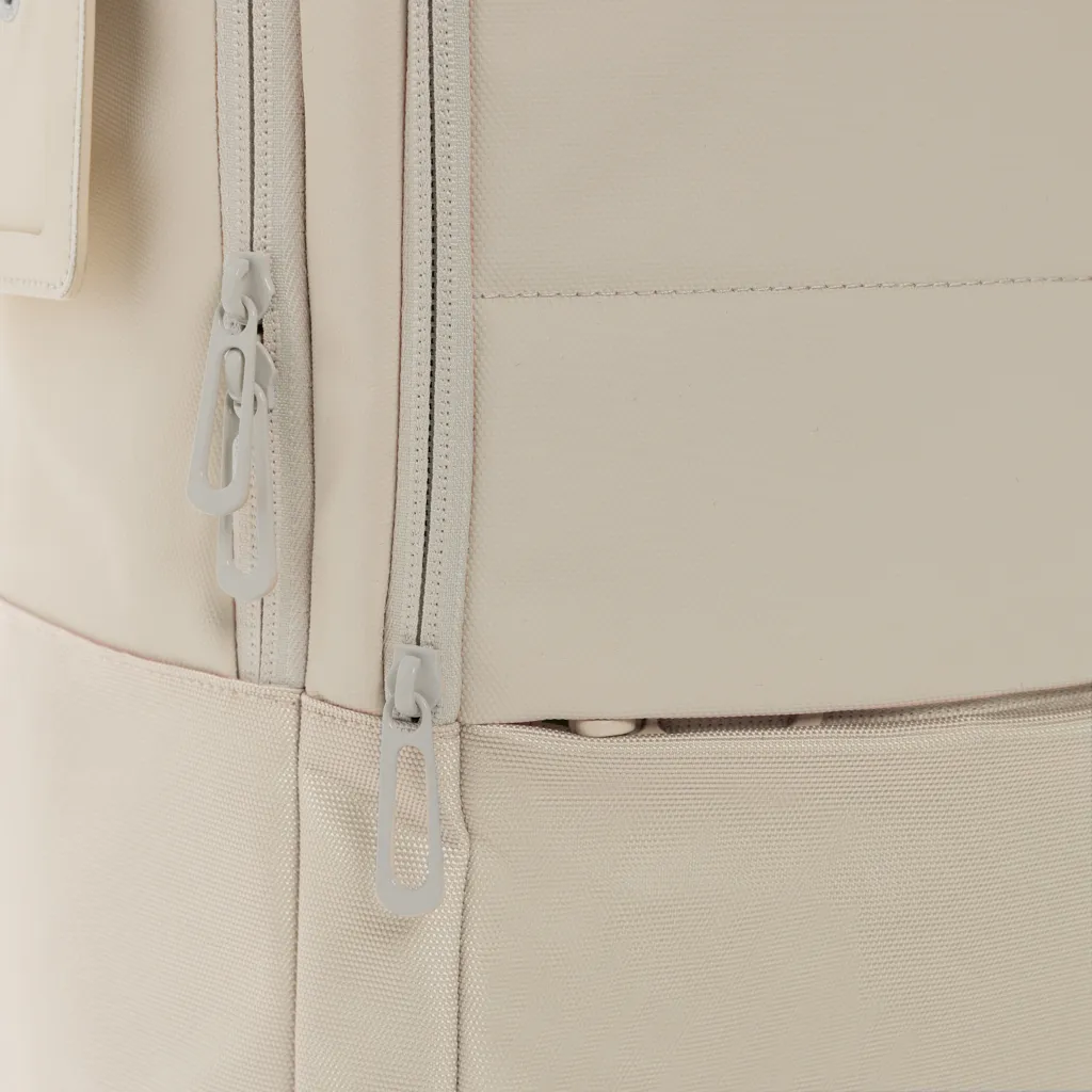 Armond AWARE™ RPET 15.6" Deluxe Laptop-Rucksack, beige – Bild 10