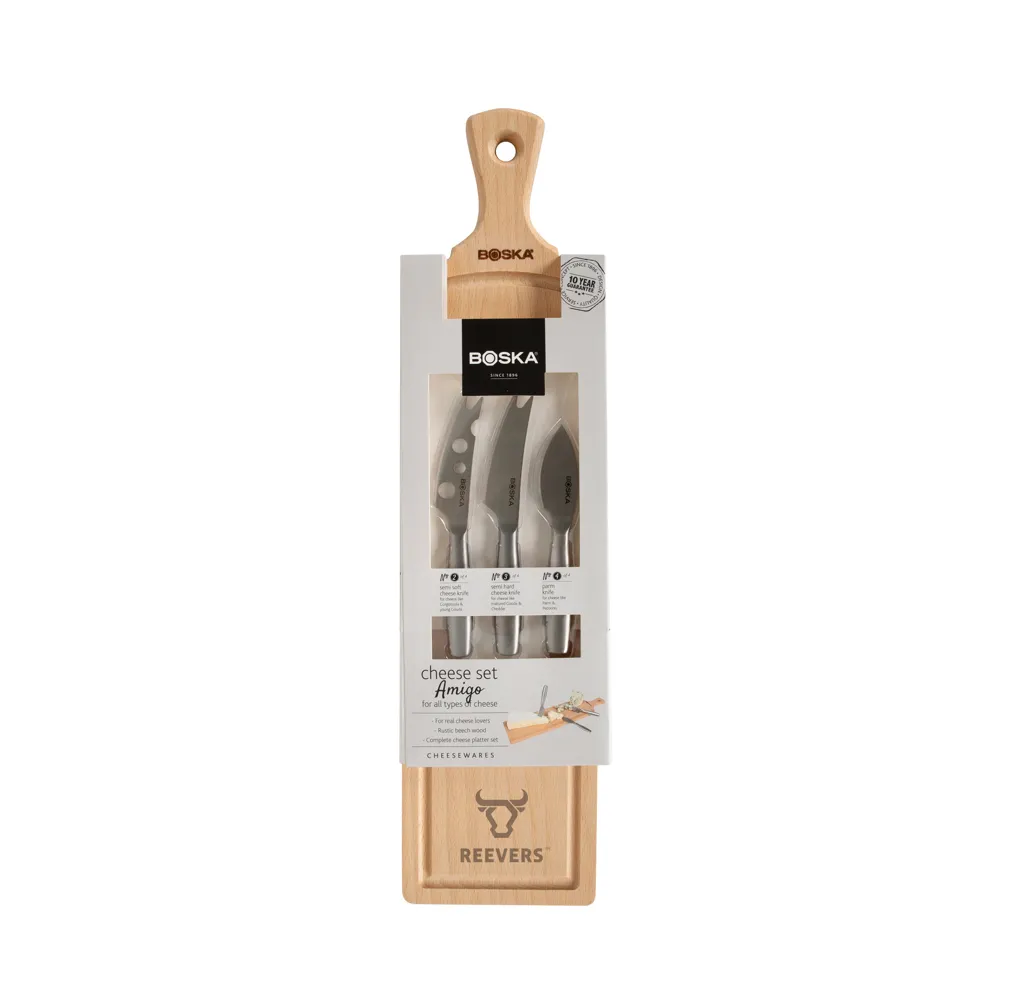 BOSKA Käse-Set Amigo, braun – Bild 5