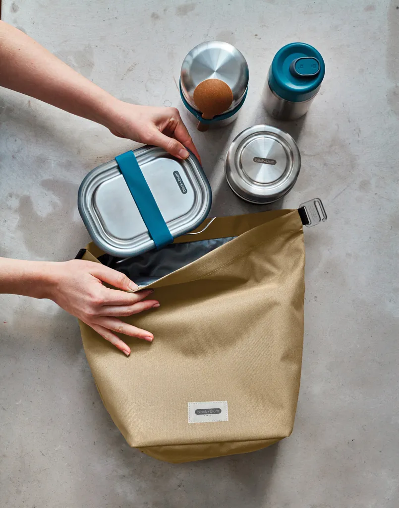 Black+Blum isolierte 6,7L Lunch & Kühltasche, clay – Bild 10