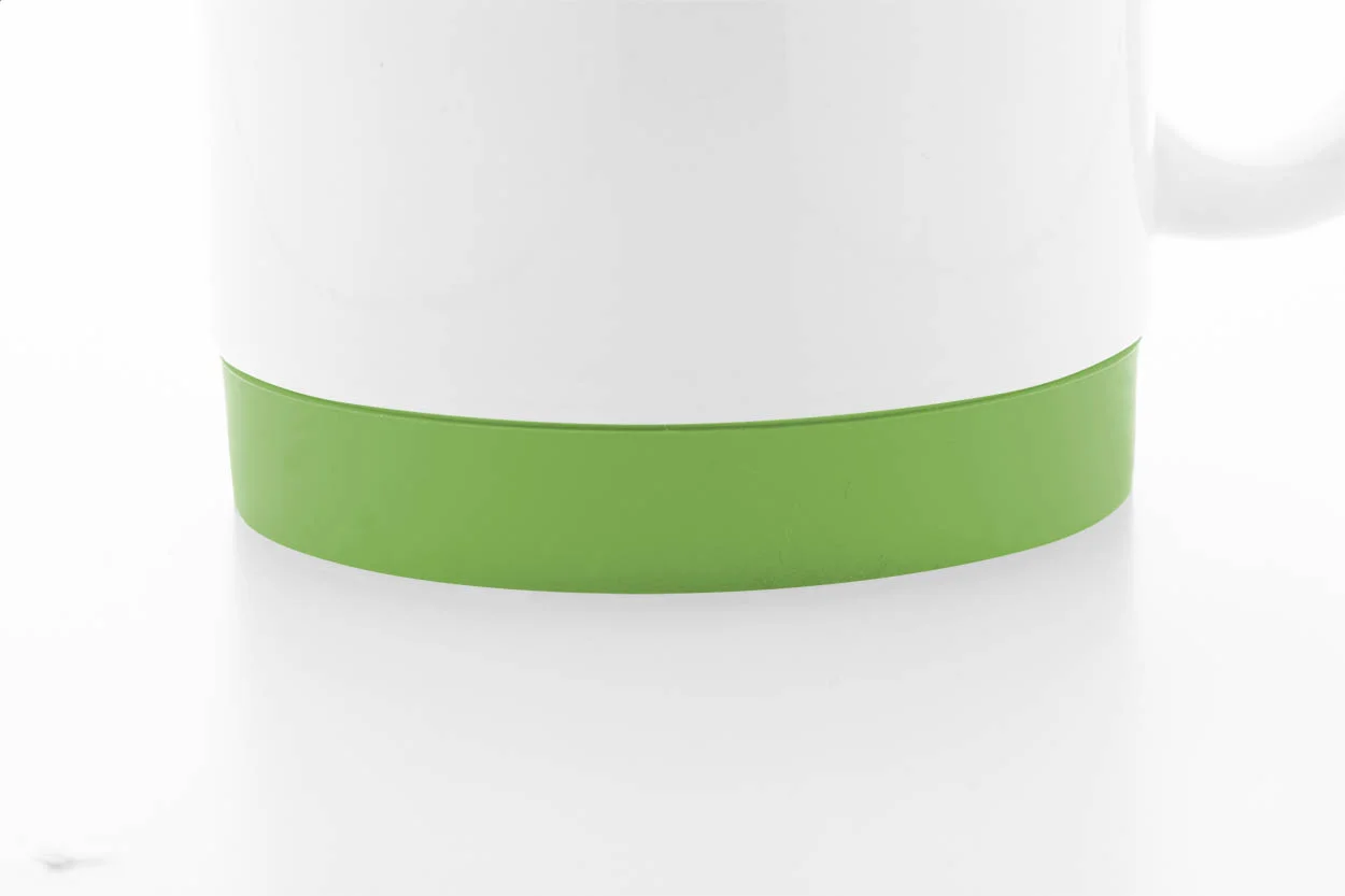Sublimationstasse MultiColour Plus, grün, weiß – Bild 2