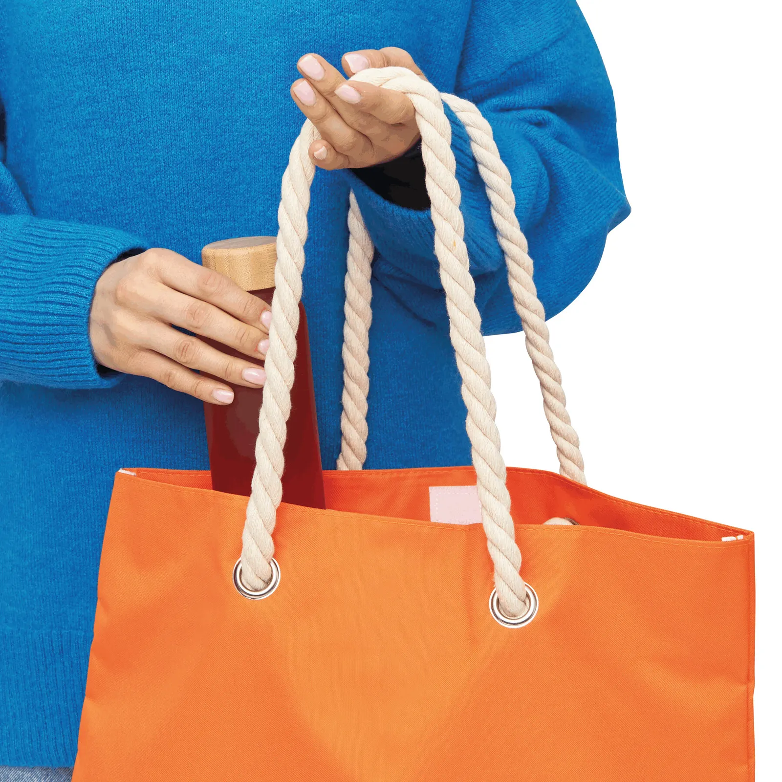 CAPRI - Strandtasche, orange – Bild 7
