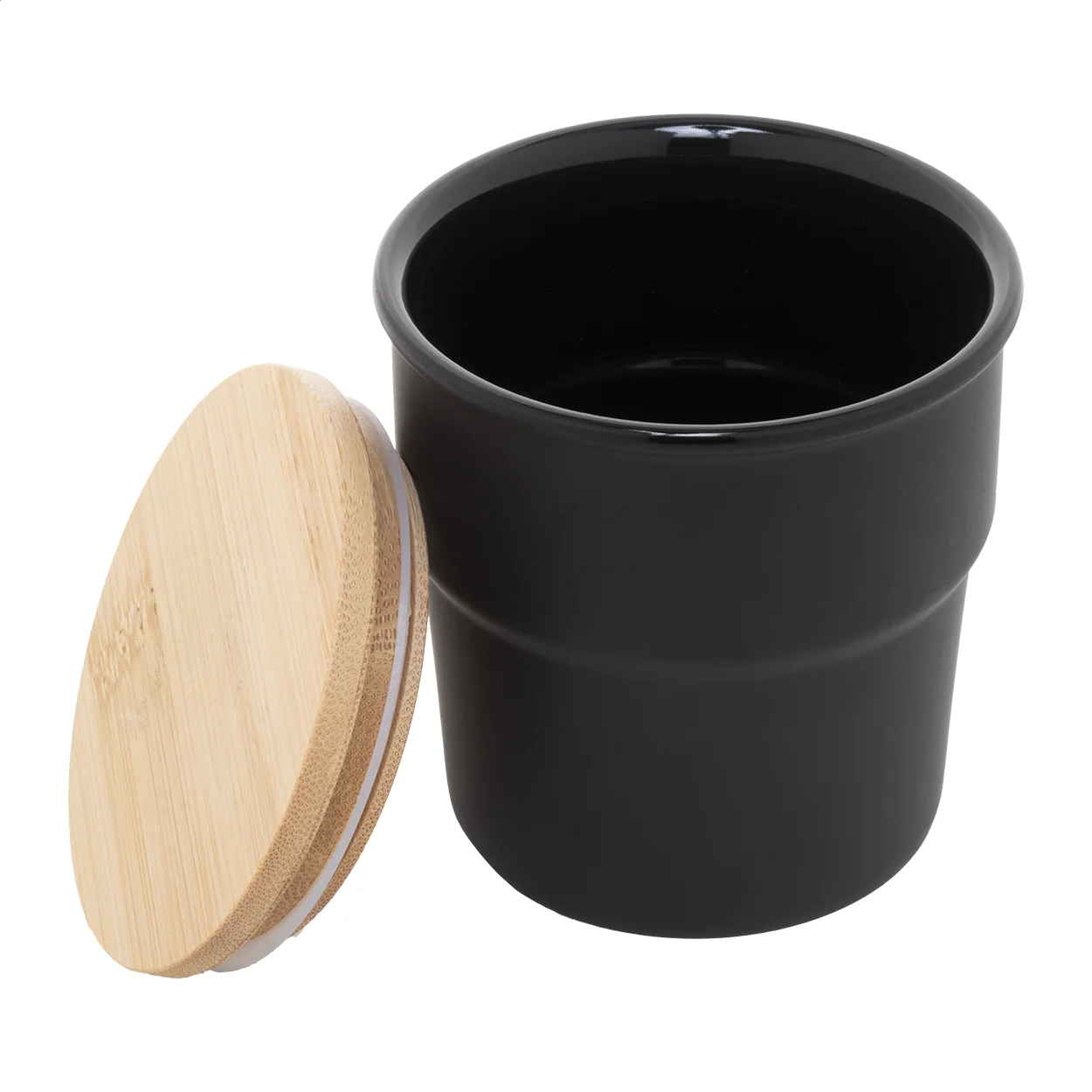 Keramikbecher Calliope, schwarz – Bild 4