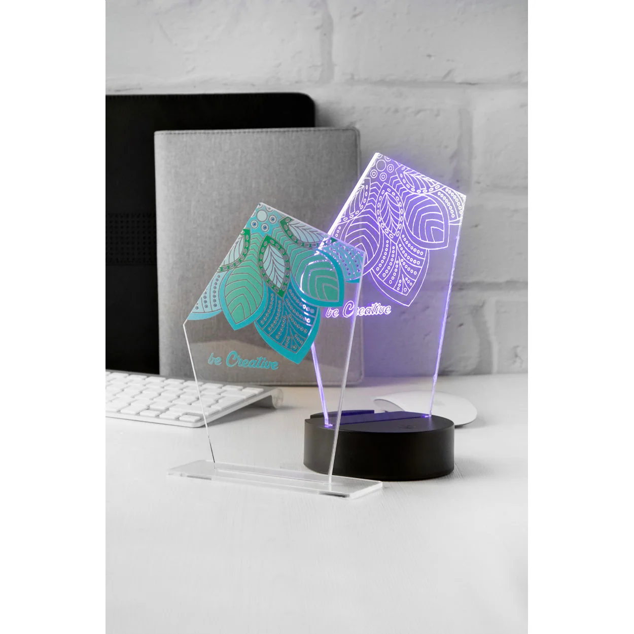 Trophäe Colorify, transparent – Bild 2