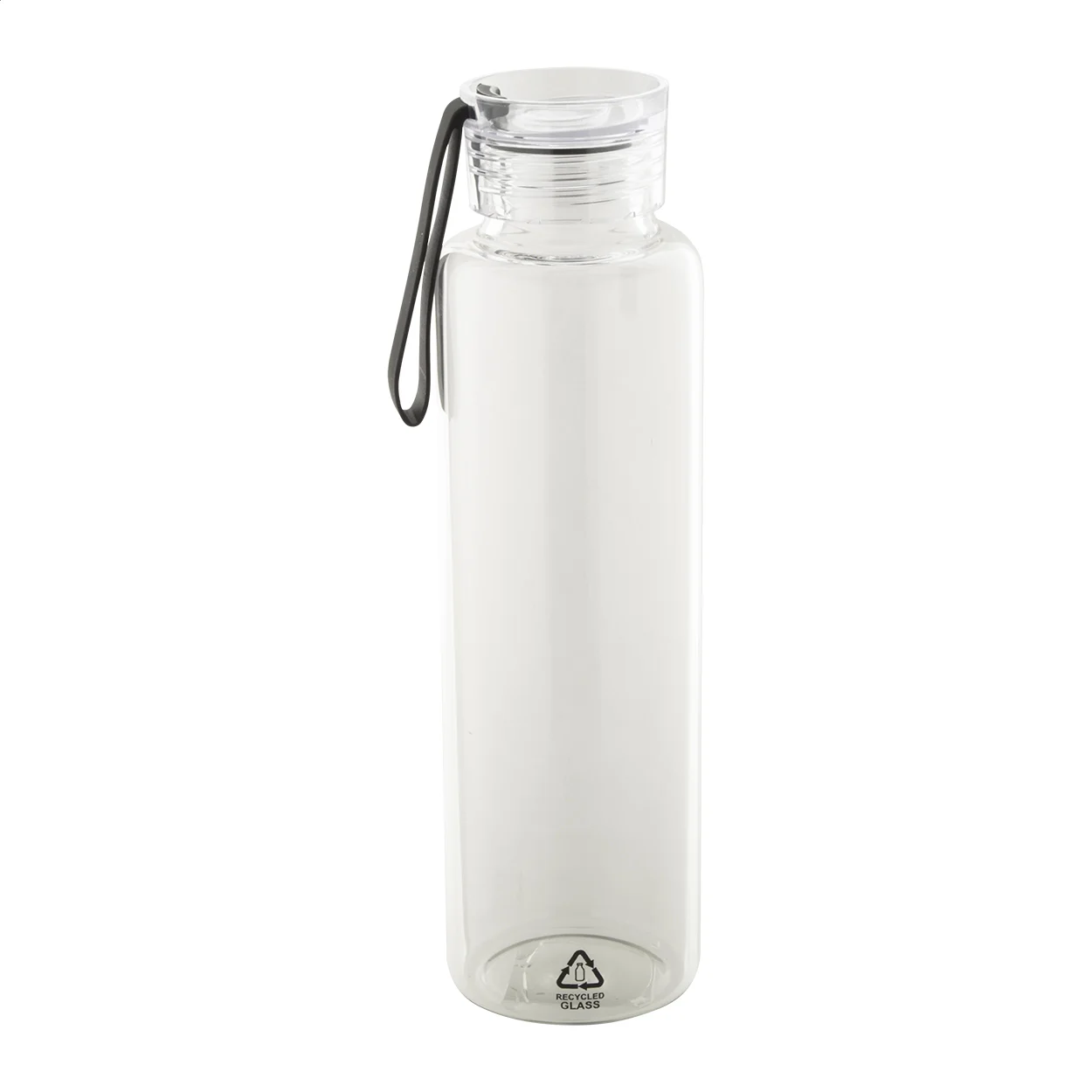 Flasche Vitrem aus recyceltem Glas, schwarz – Bild 3