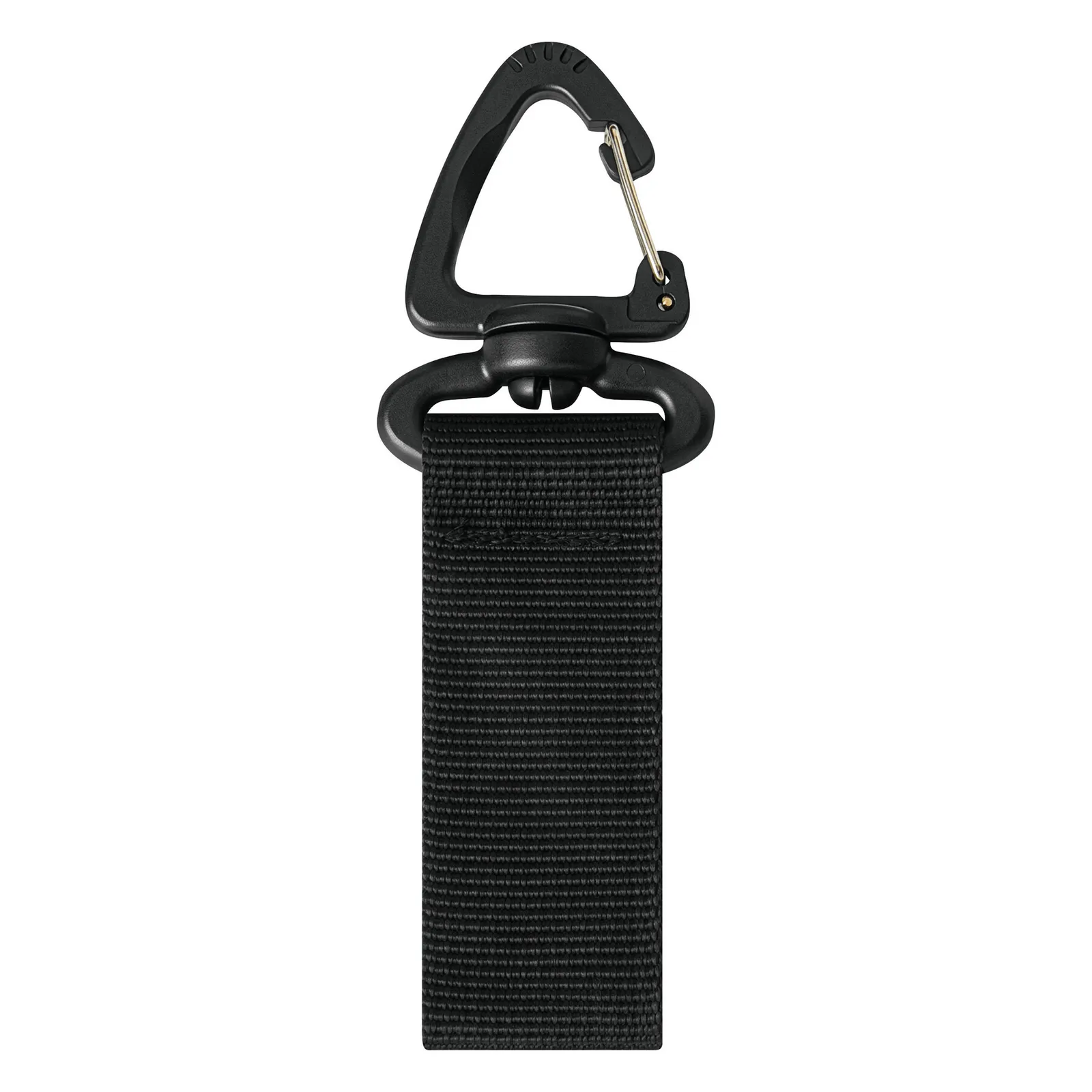 SIERRO Hook and Loop, Klettband mit Dreieckschnalle, schwarz – Bild 2