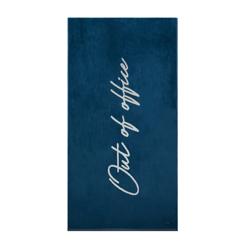 VINGA Liegestuhl-Tuch 450gr/m², navy blau – Bild 2