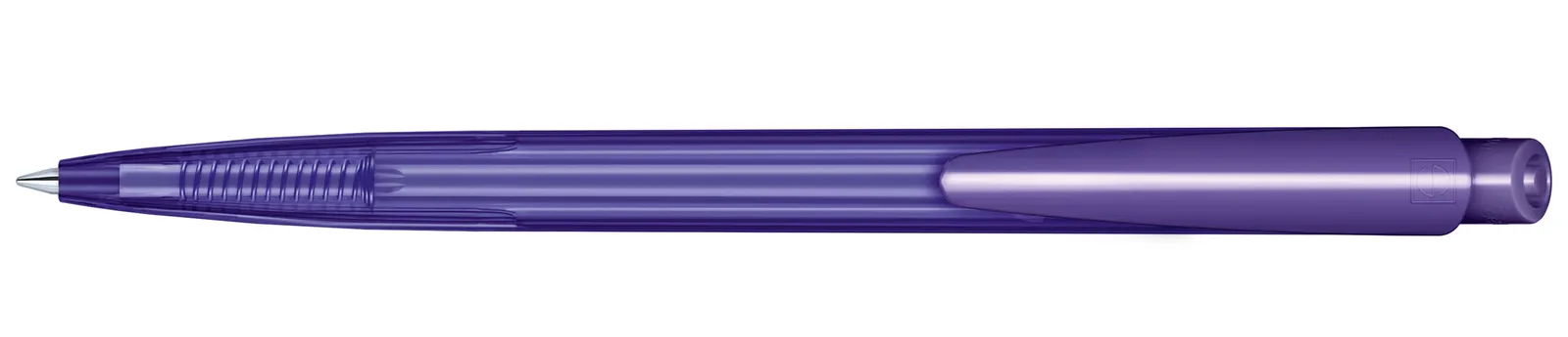 Dart Clear Druckkugelschreiber, Lila 267 – Bild 3