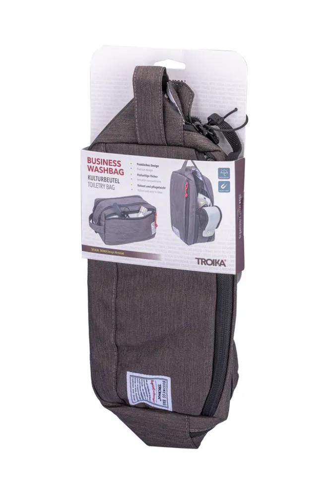 Kulturbeutel BUSINESS WASHBAG 2, anthrazit/schwarz – Bild 8