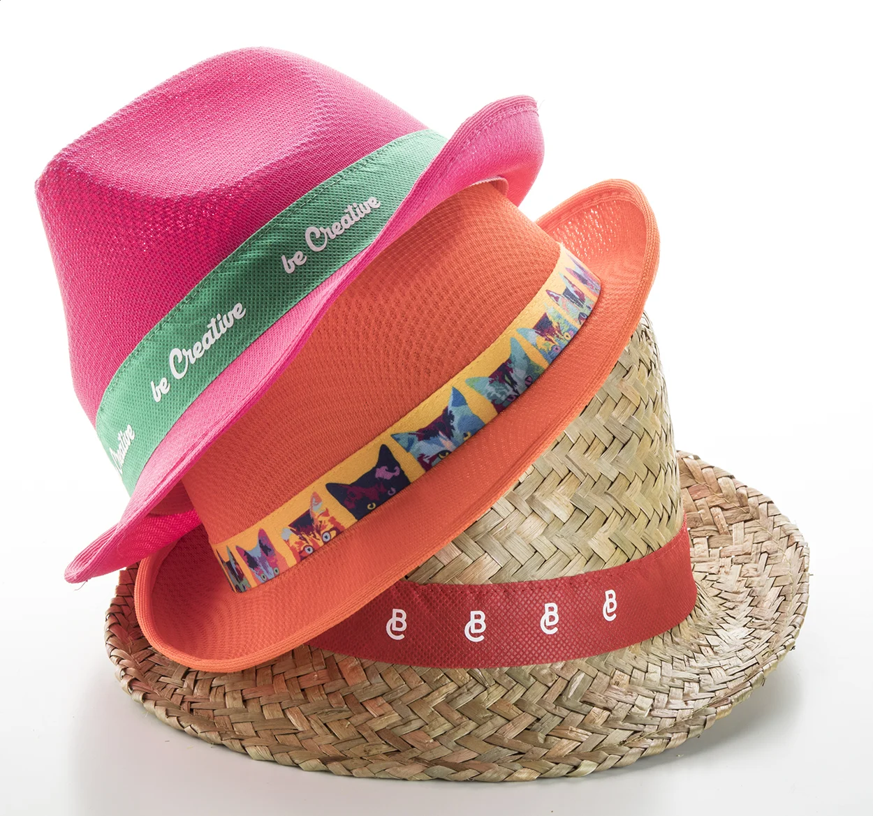 Hutband Subrero mit Sublimationsdruck, weiß – Bild 4