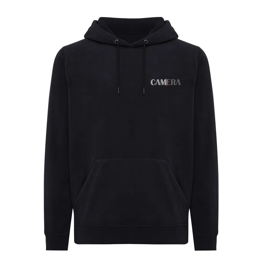 IQONIQ Trivor Mikrofleece-Kapuzen-Pulli aus recyc. Polyester, schwarz – Bild 3