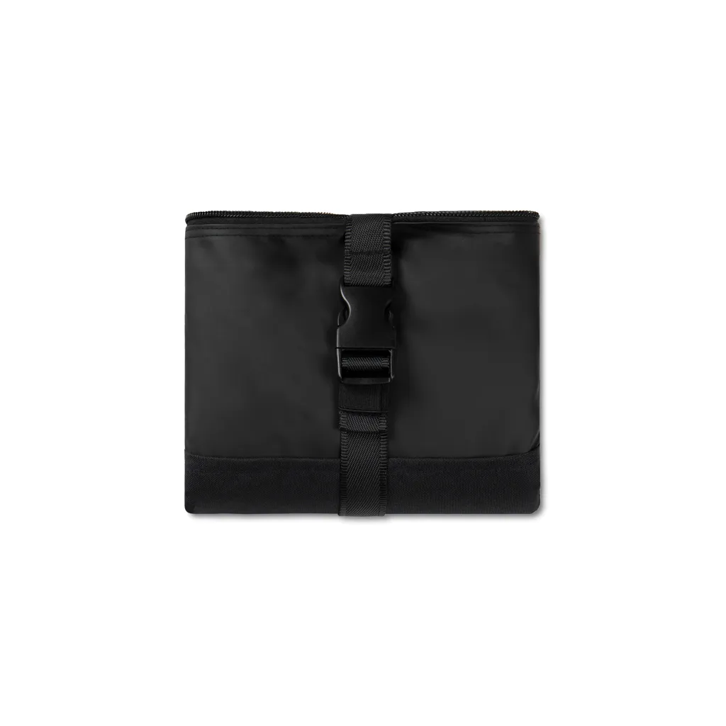 VINGA Livorno Wochenendtasche aus GRS recyceltem Polyester, schwarz – Bild 4