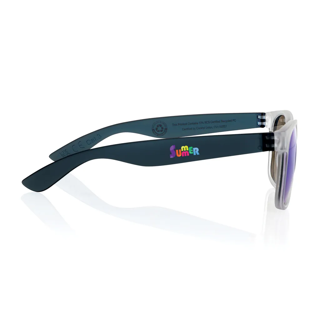 Gleam Sonnenbrille aus RCS rec. PC mit verspiegelten Gläsern, blau – Bild 3