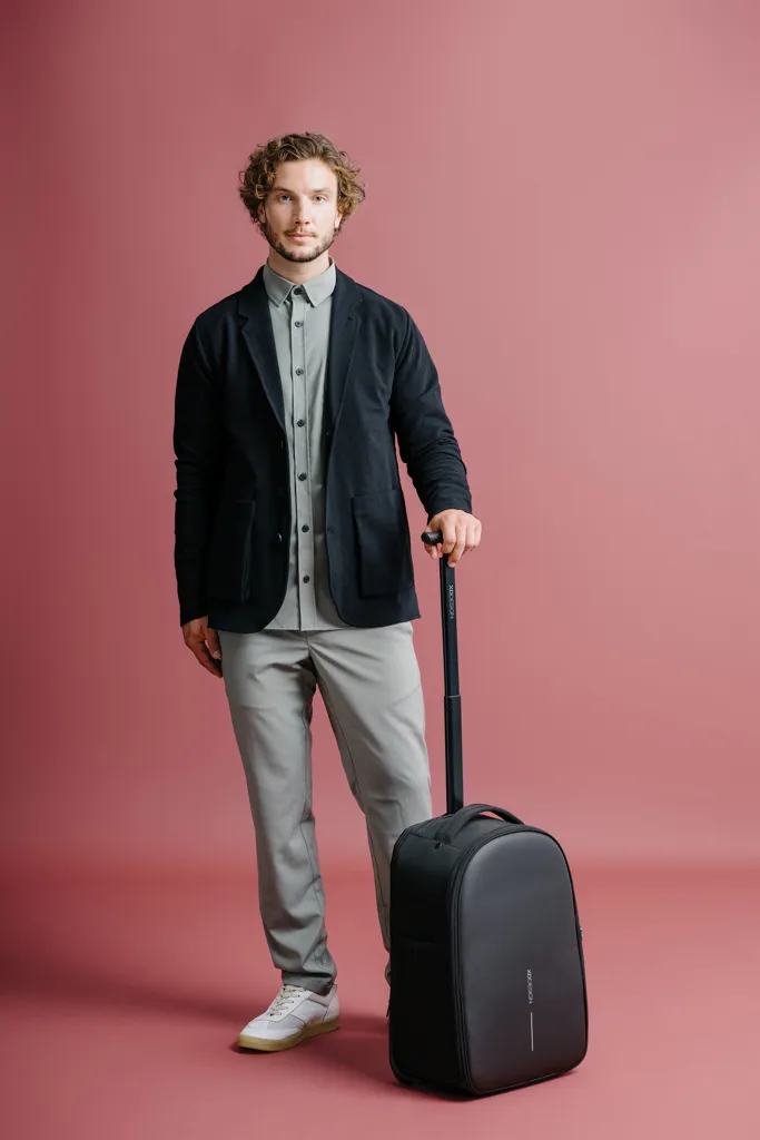 Bobby Rucksack Trolley, schwarz – Bild 3