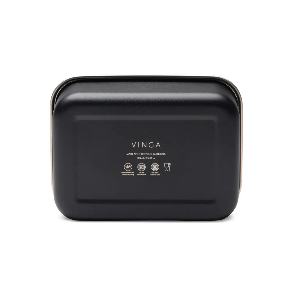 VINGA Parks Lunch-Box aus RCS Stainless-Steel, schwarz – Bild 7