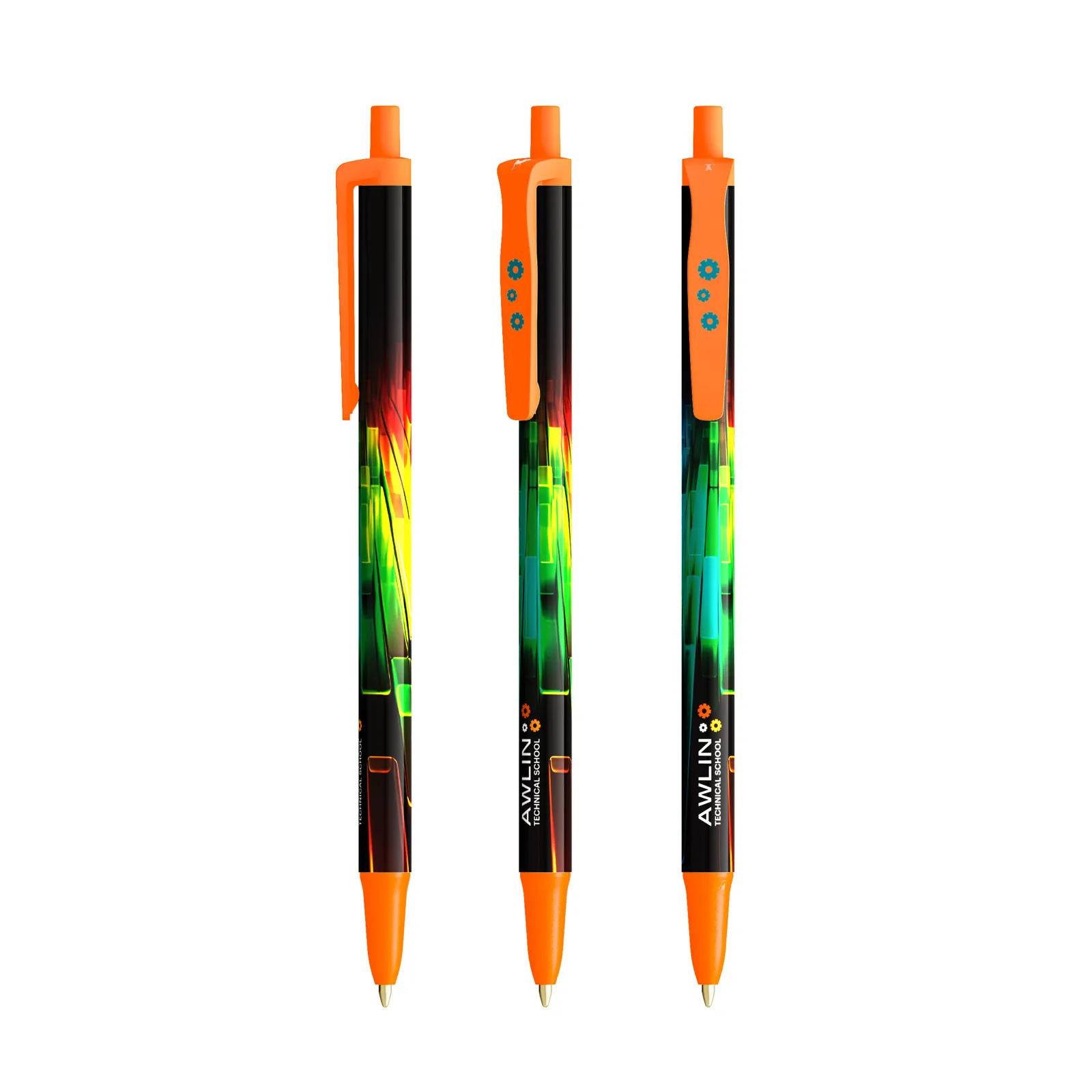 BIC® Clic Stic Kugelschreiber, Orange – Bild 2