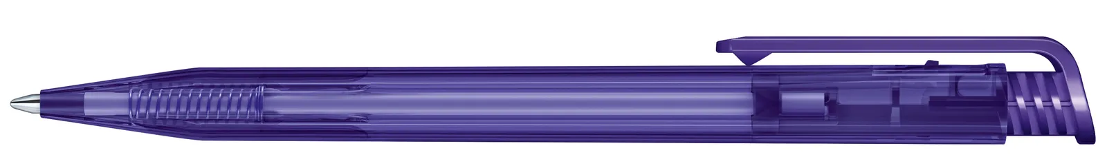Super Hit Clear Druckkugelschreiber, Lila 267 – Bild 4