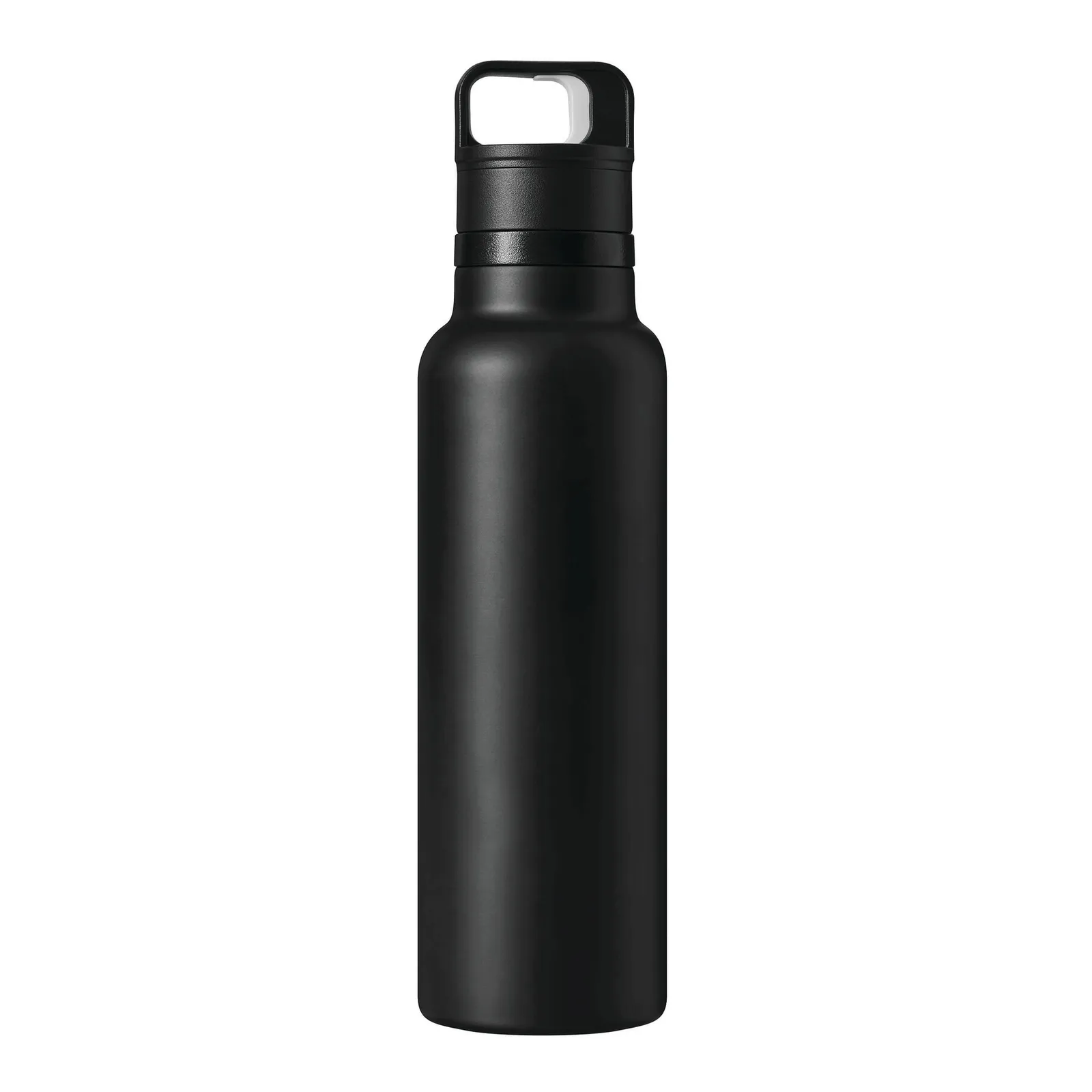 TRAVELCLICK - Vakuum-Isolierflasche schwarz, schwarz – Bild 2