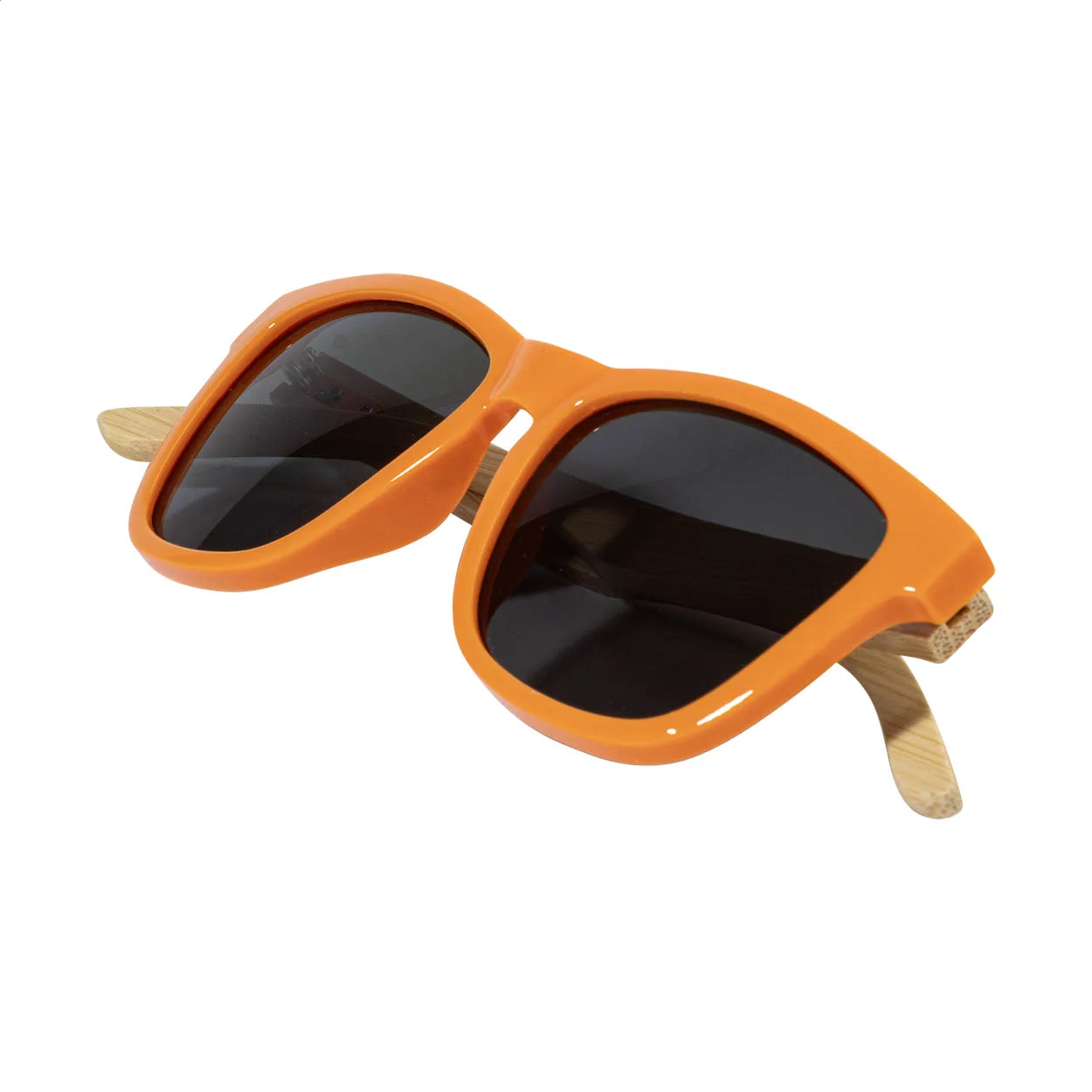 Sonnenbrille Colobus, orange, natur – Bild 2